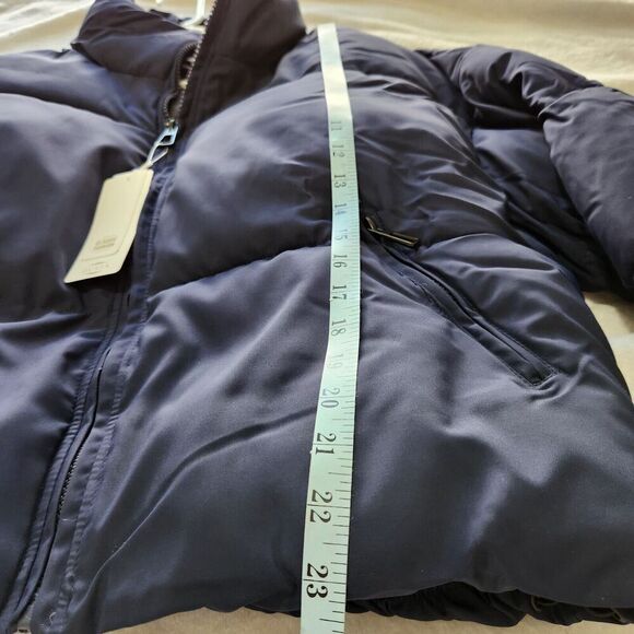 ZCSIA Women's Winter jacket Size Small Navy Color Baggy Puffer Short - Picture 5 of 16